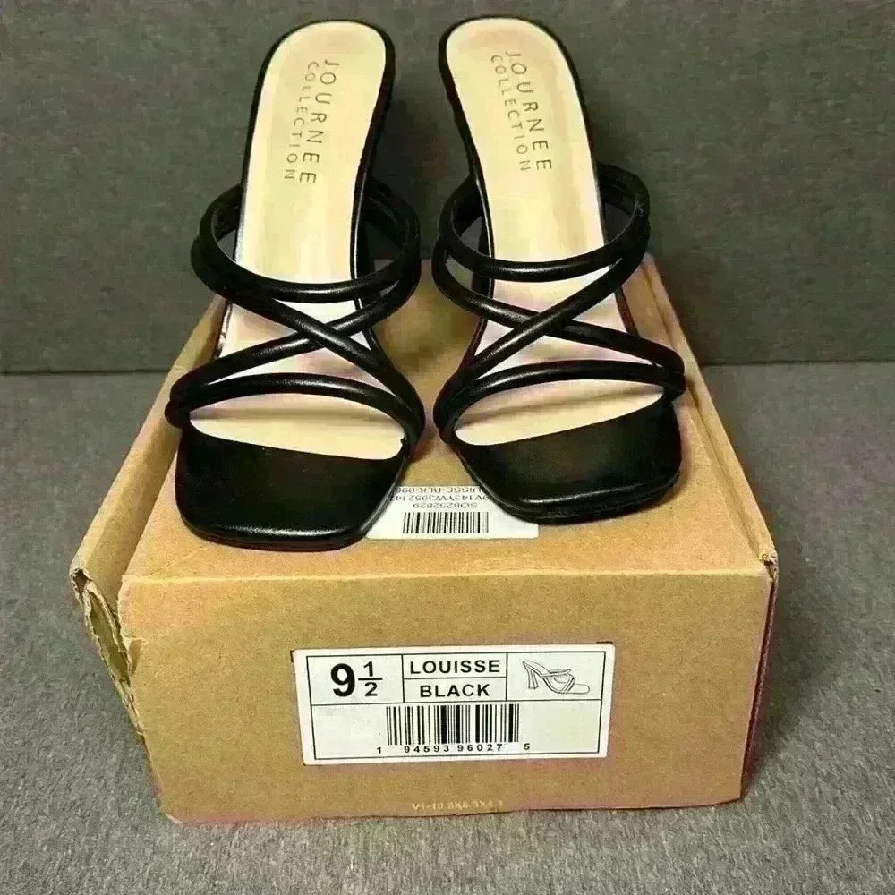 Journee Collection Louise Stiletto Pumps 4 1/4” Heel Women’s Size 9.5 - Picture 5 of 15